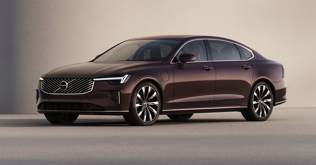 Opdateret Volvo S90 med ny grille og optik