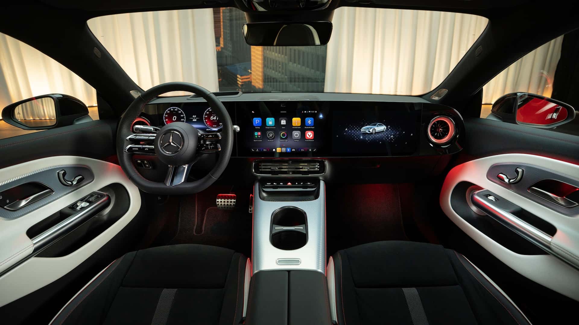 Stilfuldt design af den nye Mercedes-Benz CLA