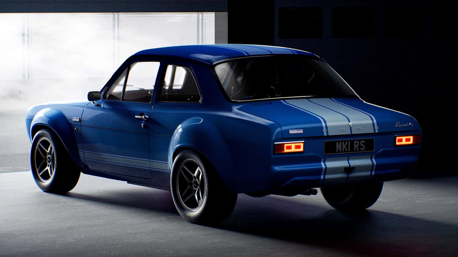 Ford Escort Mk1 RS interiør