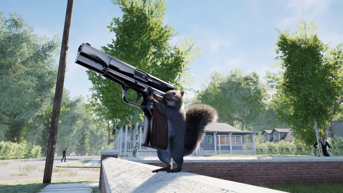 Udviklerne af det skøre actionspil Squirrel with a Gun har udgivet en ny trailer og afsløret udgivelsesdatoen for spillet