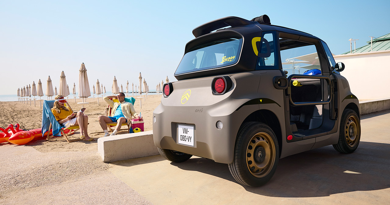 Citroën Ami Buggy interiørdesign