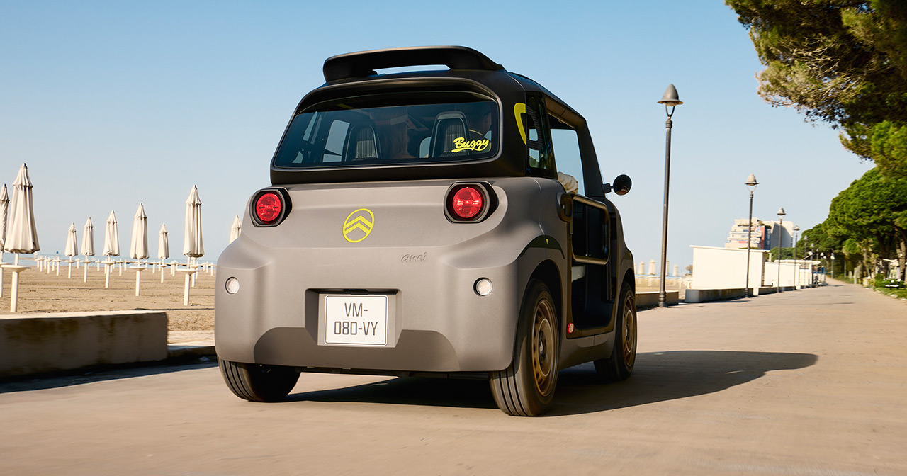 Profil af den opdaterede Ami Buggy