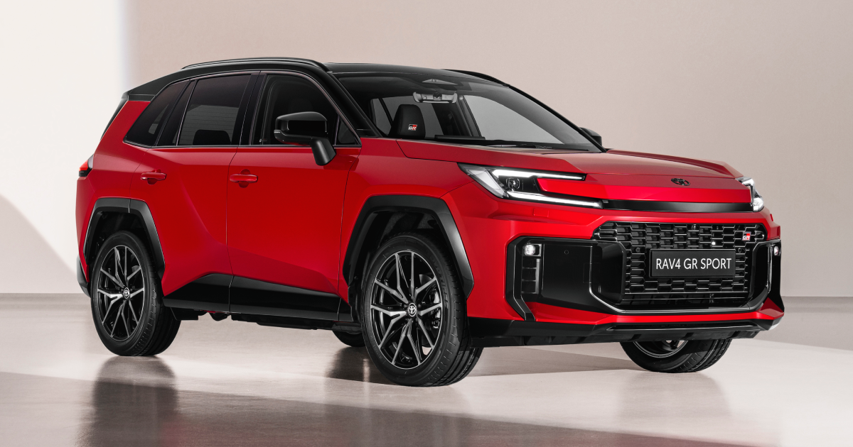 Toyota RAV4 GR Sport i naturen