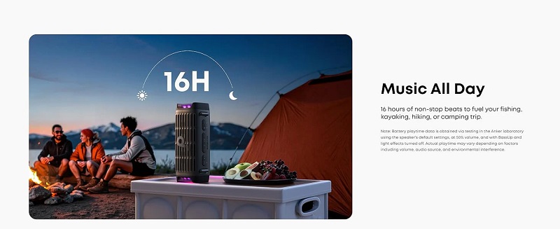 Soundcore Boom 3i in action