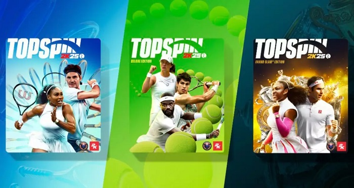 2K Games og Hangar 13 Studios har afsløret udgivelsesdatoen for TopSpin 2K25 tennissimulatoren-2