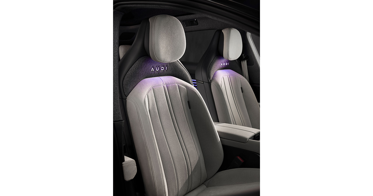 AUDI E5 Sportback on show