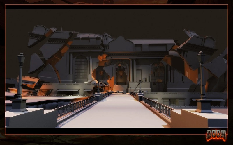 DOOM 4 5 concept art