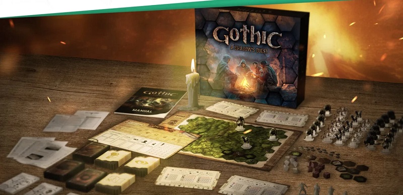 En scene fra Gothic: A Shadow's Quest.