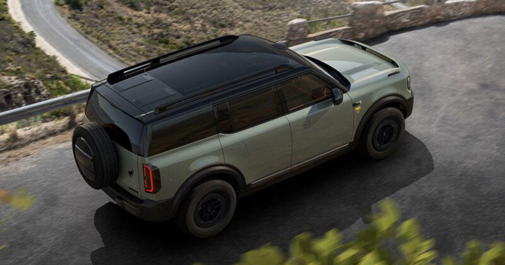 Ford Bronco EV udstillet på messen