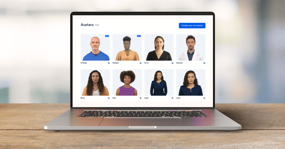 Startup Synthesia afslørede udtryksfulde AI-drevne avatarer