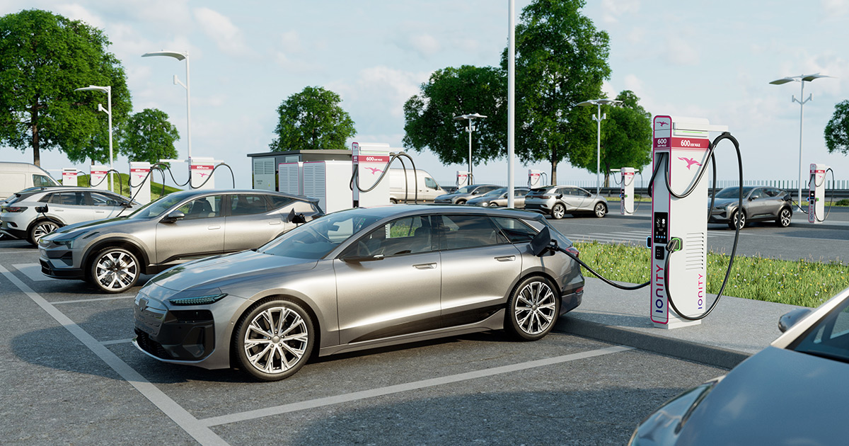 HYC1000 Ionity ladestation