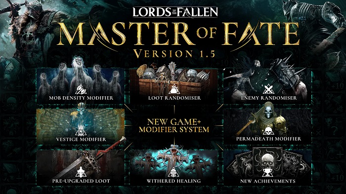 En stor Master of Fate-opdatering er blevet udgivet til Lords of the Fallen - den vil afslutte understøttelsen af det mørke action-RPG-2