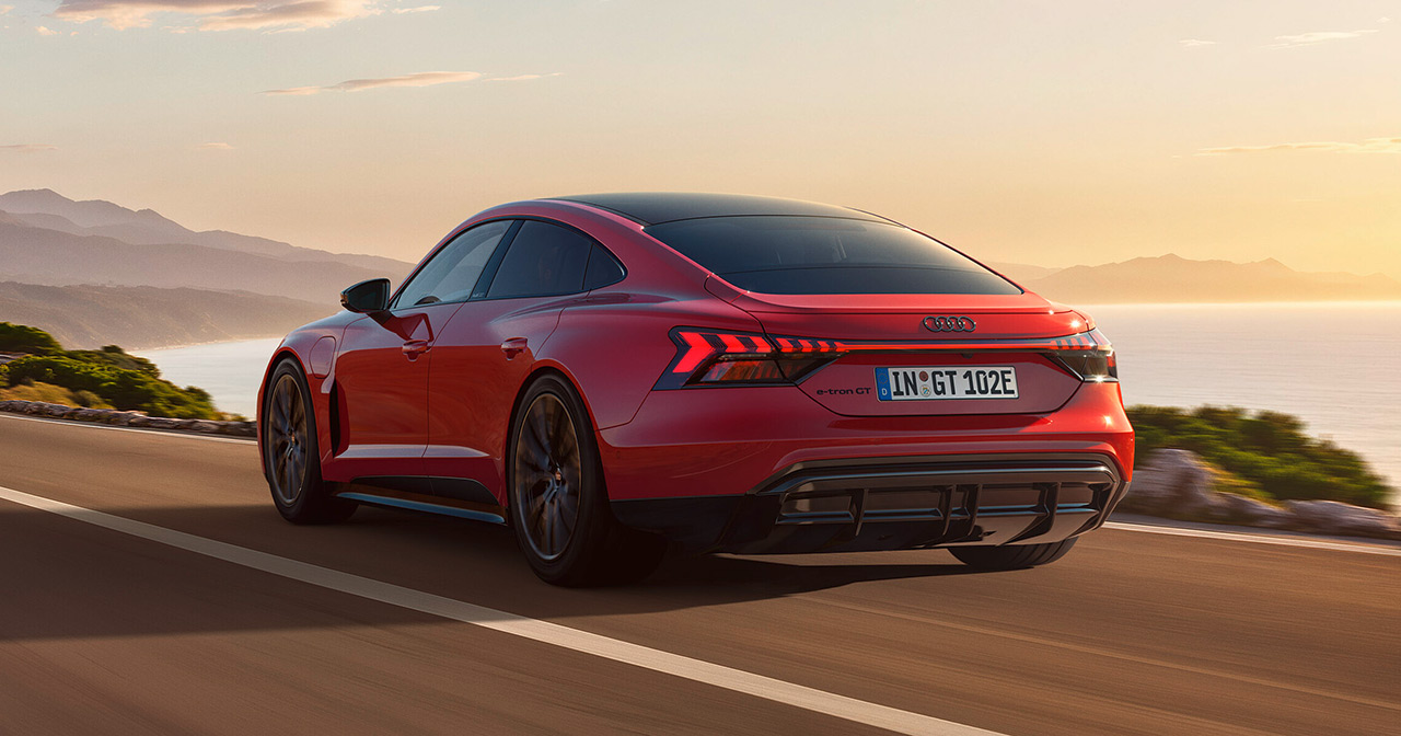 Audi e-tron GT quattro display