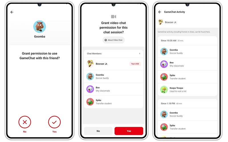 Nintendo Switch 2 Forældreindstillinger funktion