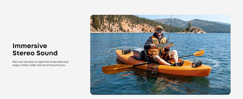 Soundcore Boom 3i multicoloured LED effects