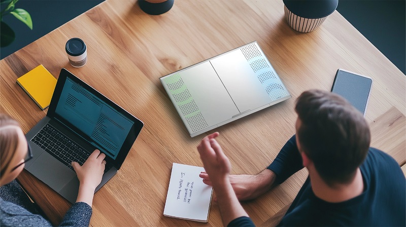 Compal Infinite Laptop-koncept med udvidelig skærm