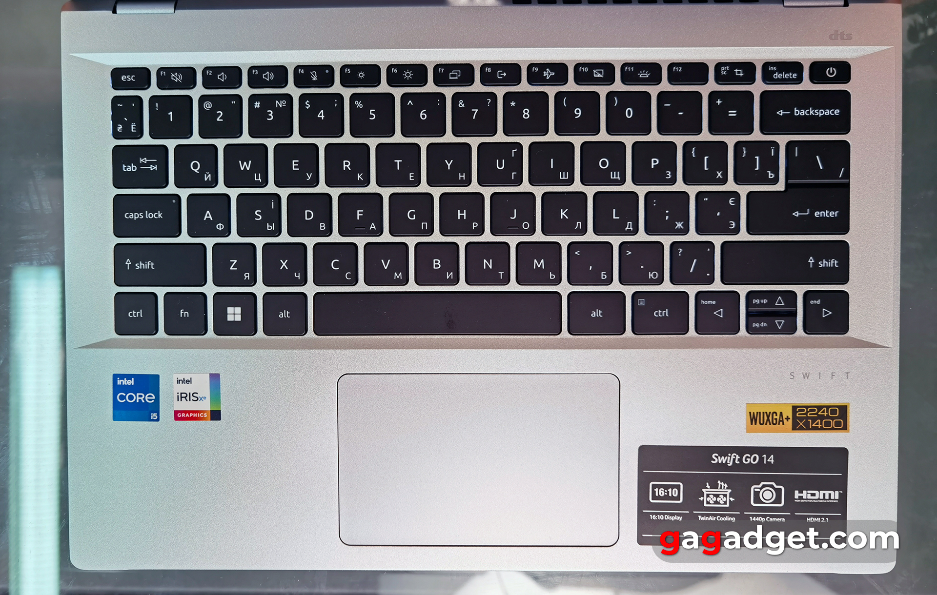 Огляд Acer Swift Go 14 SFG14-71