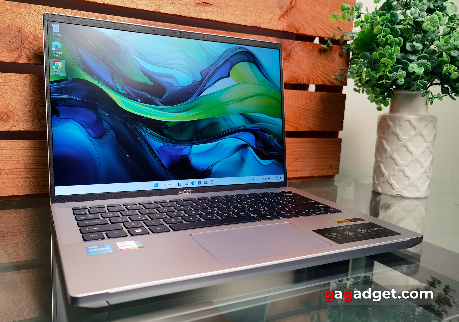 Огляд Acer Swift Go 14 SFG14-71