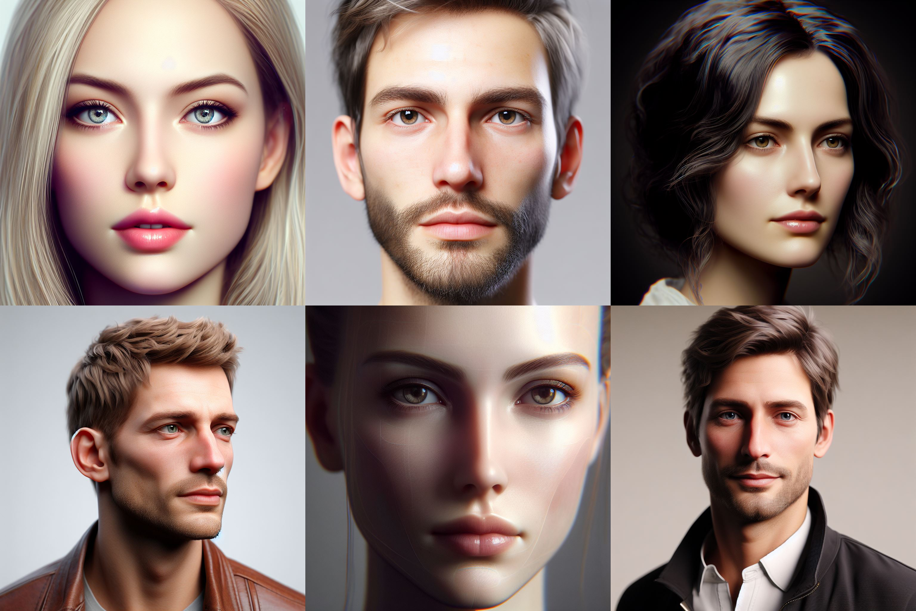 Folk er mere tilbøjelige til at stole på hvide ansigter i genererede fotos end i rigtige fotos - studie