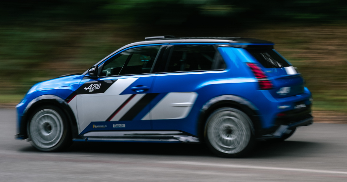 Racerkøretøj Alpine A290 Rallye
