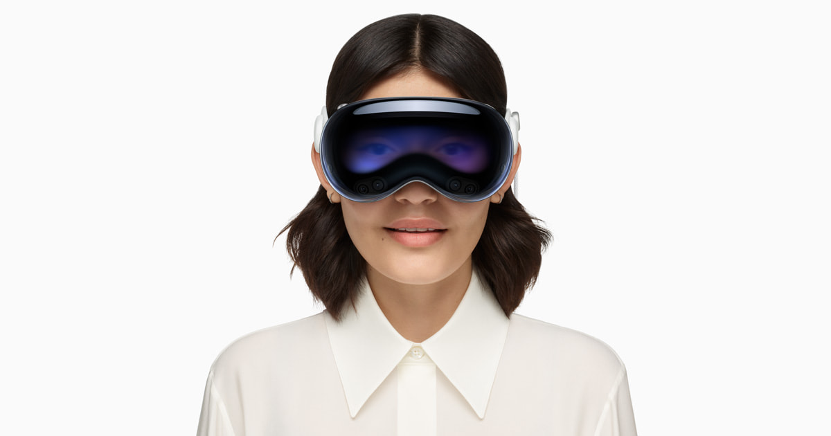 Apple Vision Pro. Illustration: Apple