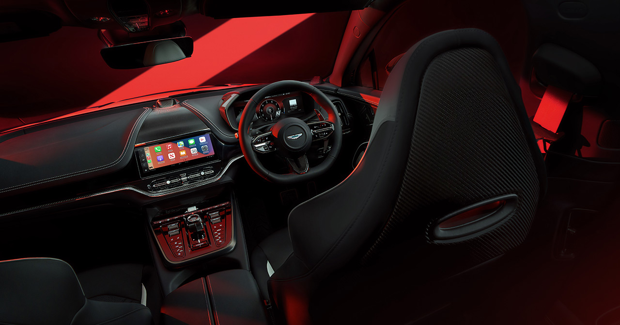 Aston Martin DBX S - on the road