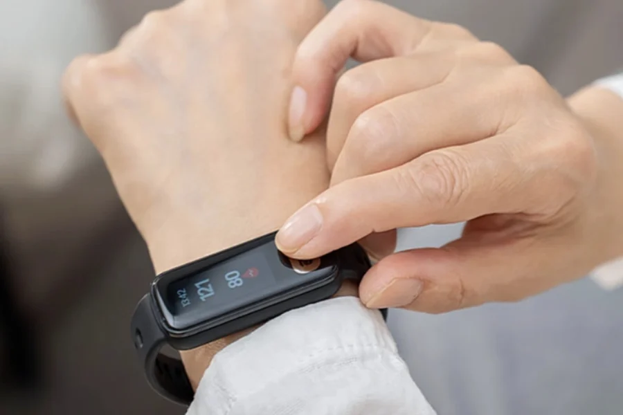 Måling af blodtryk på Asus VivoWatch 6 Aero