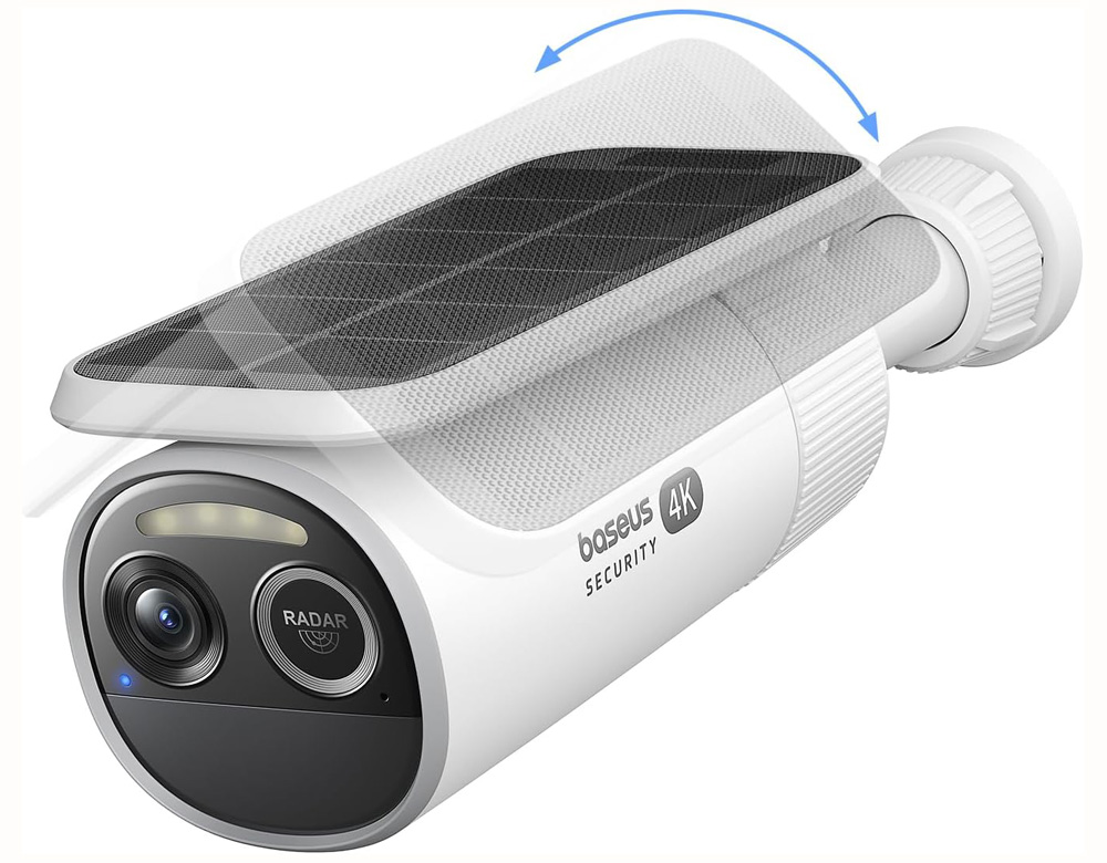 Baseus S2 4K Solar Security Camera