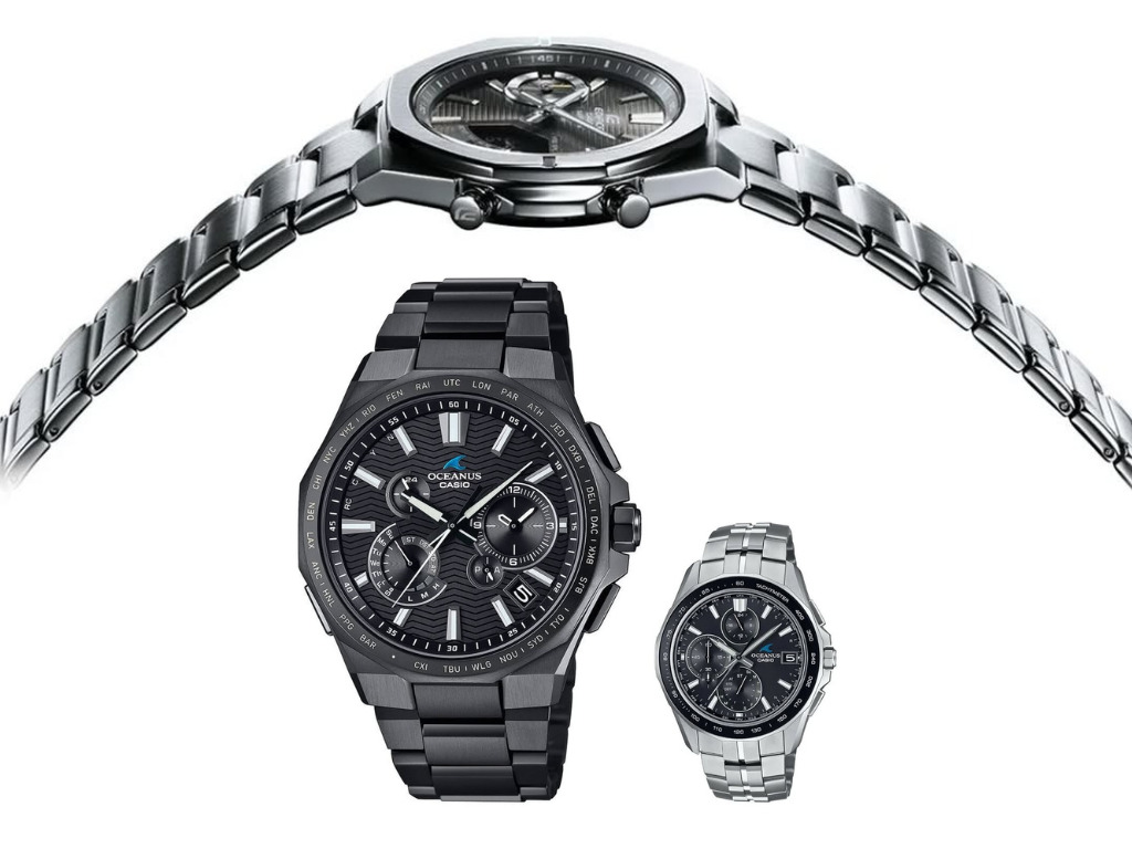 Casio Edifice og Oceanus ure