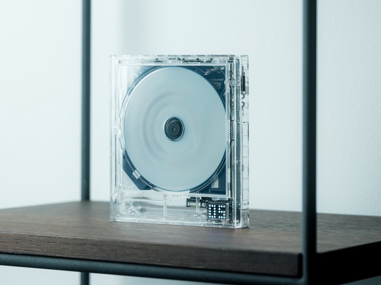 ClearFrame CD player in action