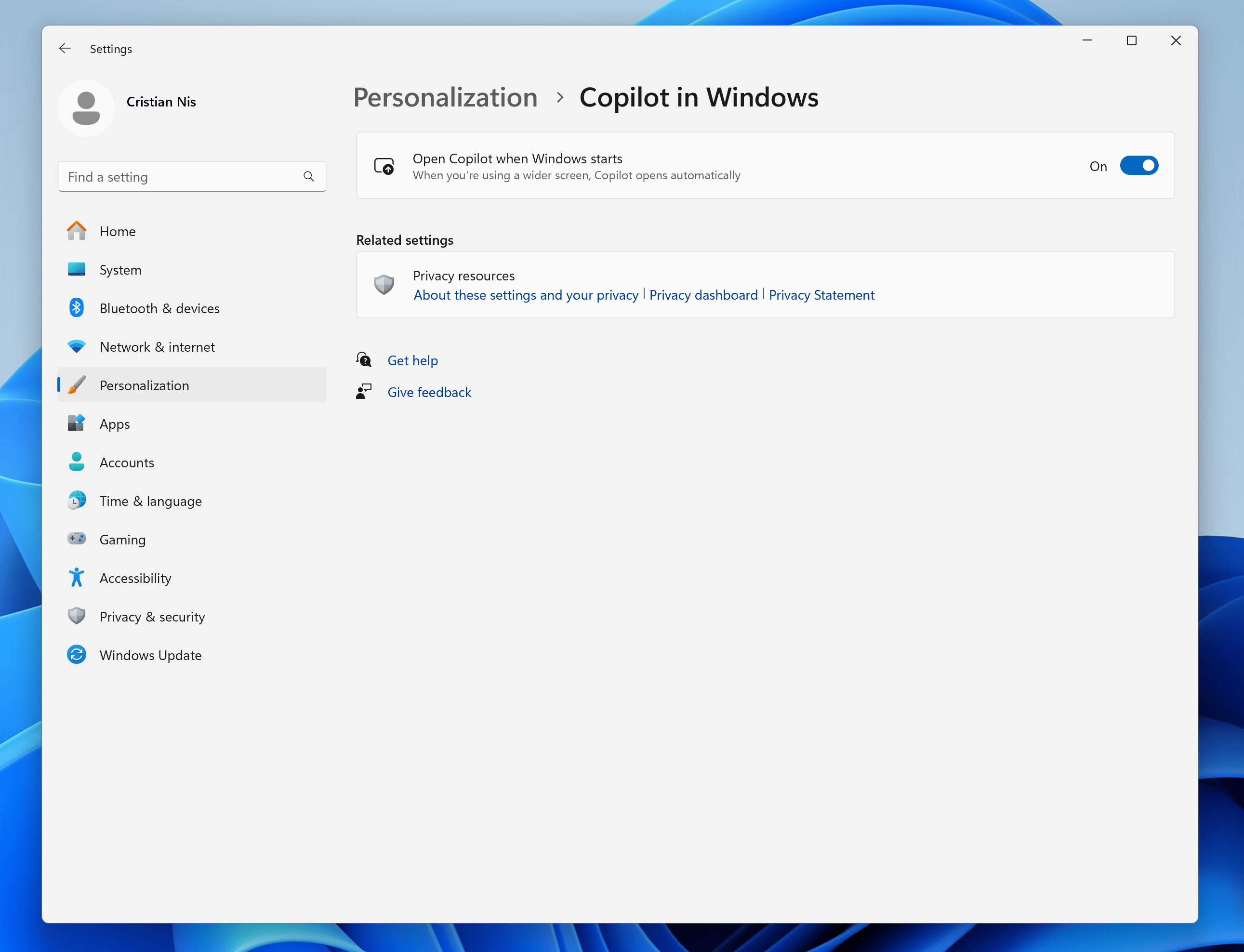 Microsoft tester Copilot-autorun på nogle Windows 11-pc'er-2