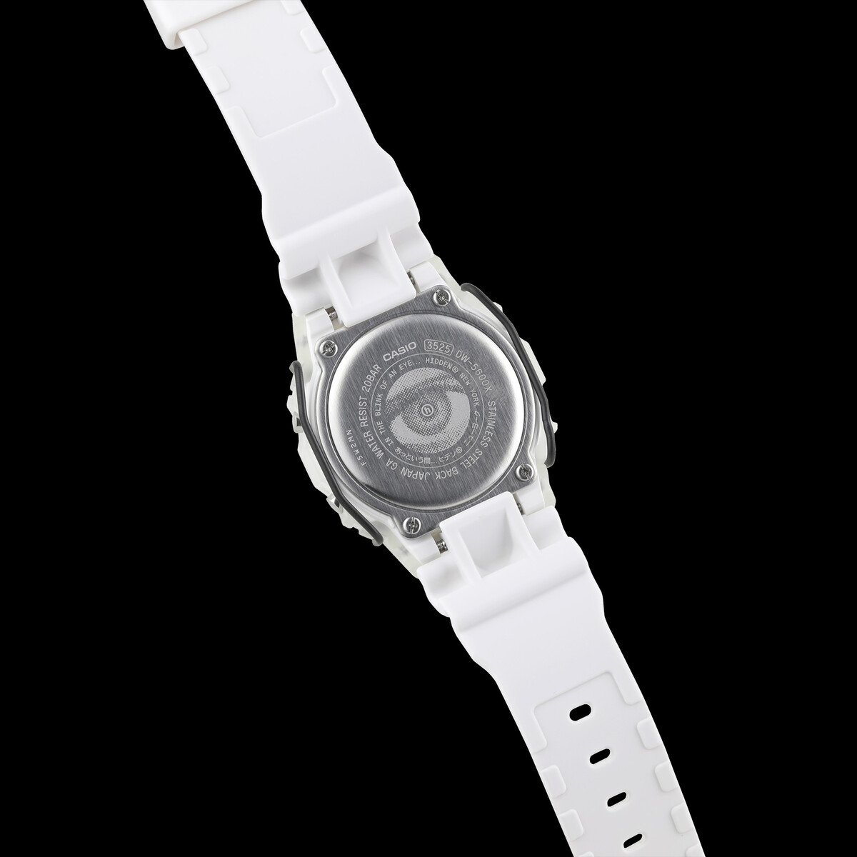 Bagsiden af G-Shock-uret