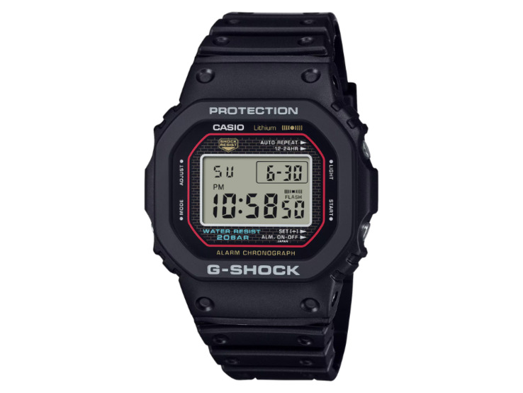 G-Shock DW5000R ur mod bybilledet