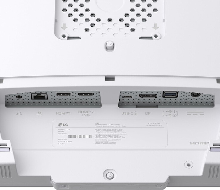 Nederst på LG UltraGear 32G810SA