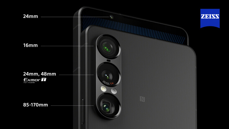 Kameraer Sony Xperia 1 VII. Illustration: Sony