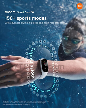 Xiaomi Smart Band 10 - bunddel