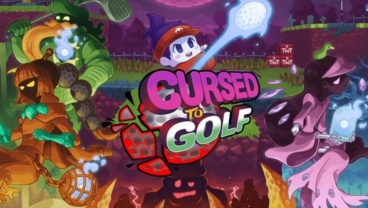 Hvis du vinder i golf, kommer du ud af skærsilden: Epic Games Store har lanceret en giveaway af det usædvanlige 2D-spil Cursed to Golf.
