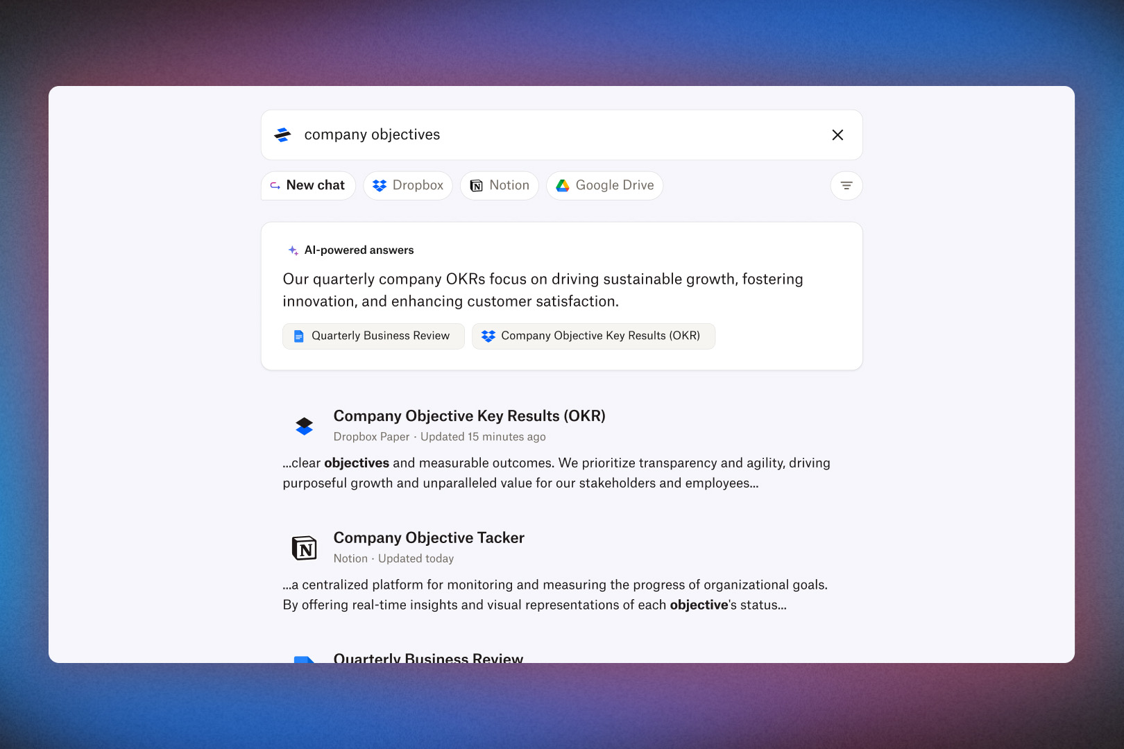 Dropbox har redesignet sin webgrænseflade og udgivet en åben betaversion af Dash med understøttelse af kunstig intelligens