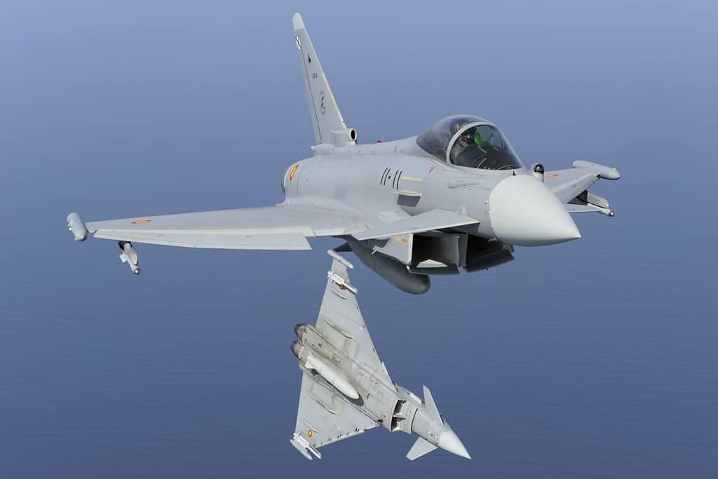 Eurofighter Typhoon. Illustration fra det spanske forsvarsministerium
