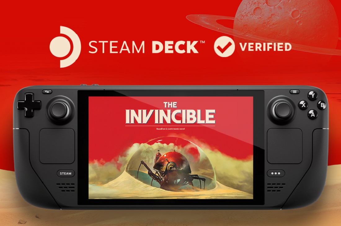 Den atmosfæriske thriller The Invincible vil være fuldt kompatibel med den håndholdte konsol Steam Deck fra udgivelsesdatoen