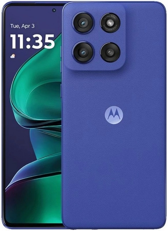 Motorola Edge 60 Stylus bagsidepanel i Pantone Gibraltar Sea farve