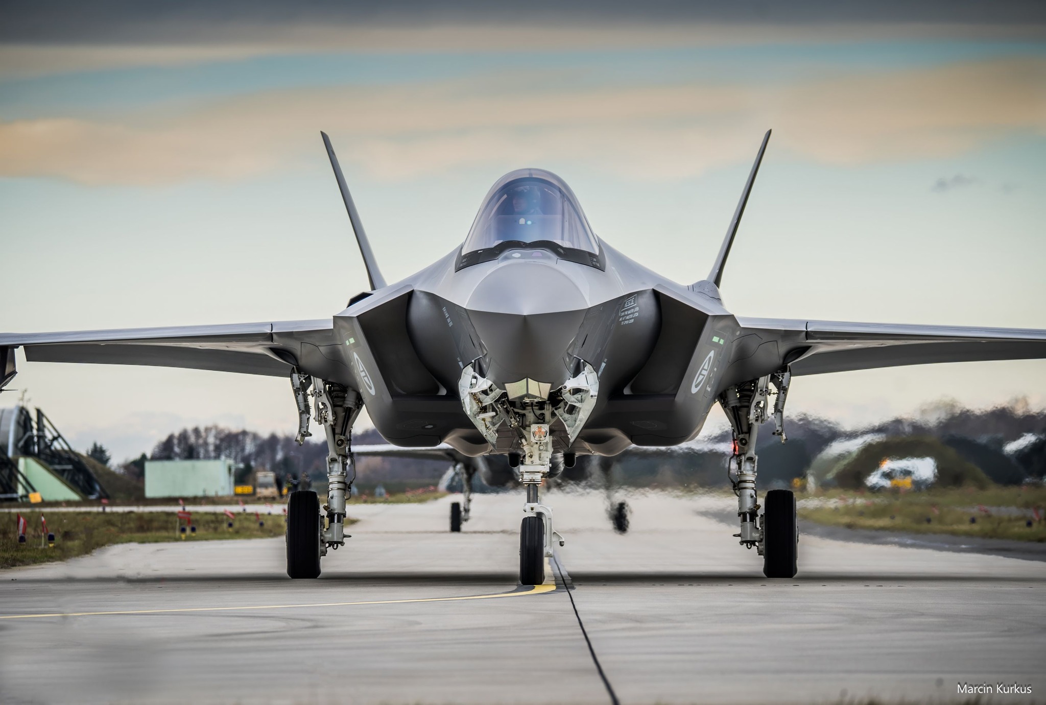 Norske F-35A-kampfly i polsk luftrum