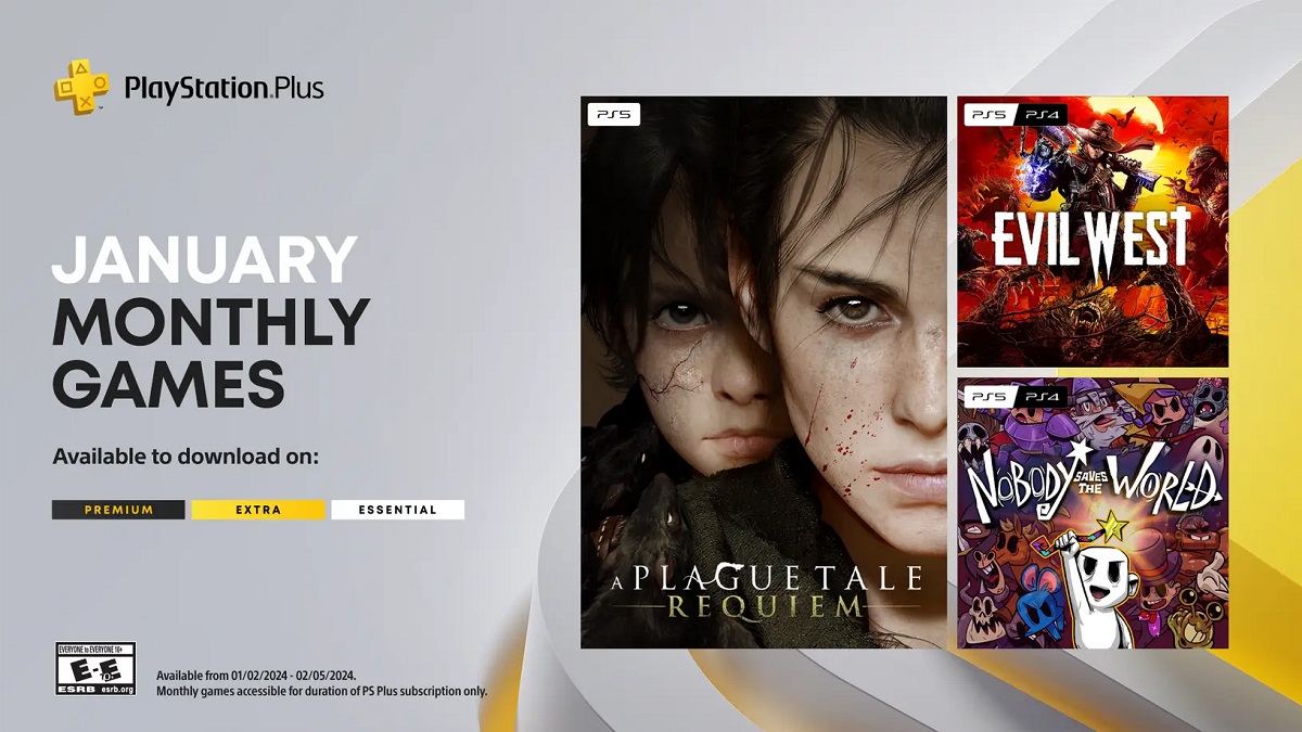 Start året med et godt tilbud fra Sony: PS Plus-abonnenter får A Plague Tale: Requiem og to tempofyldte actionspil i januar