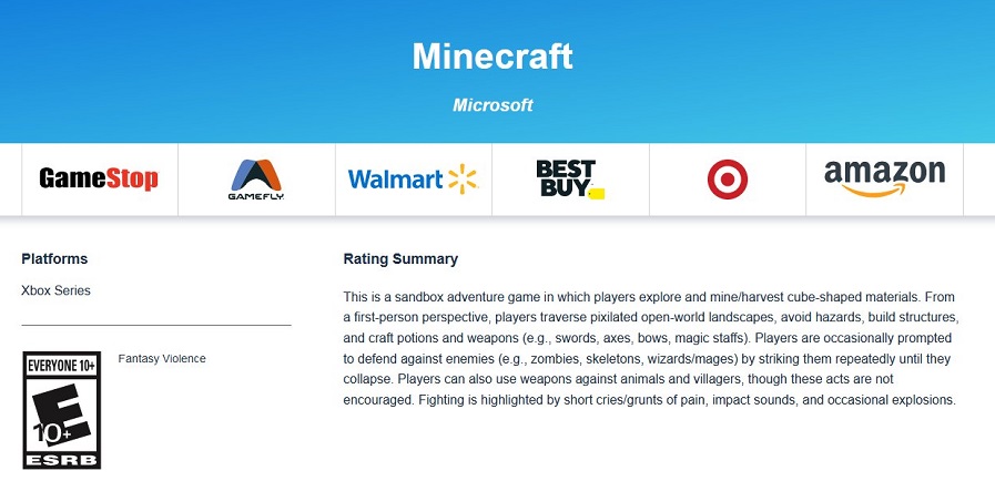 ESRB har udstedt en aldersmærkning til Xbox Series-versionen af Minecraft. Måske bliver det populære spil alligevel snart udgivet på en moderne konsol...-2