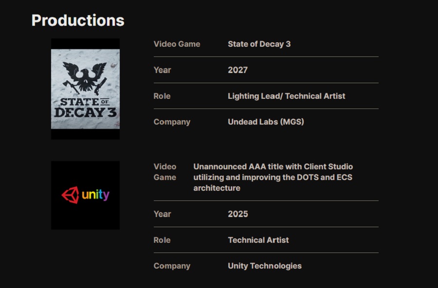 Utilsigtet insider fra Undead Labs studio artist: State of Decay 3 er planlagt til udgivelse i 2027-2