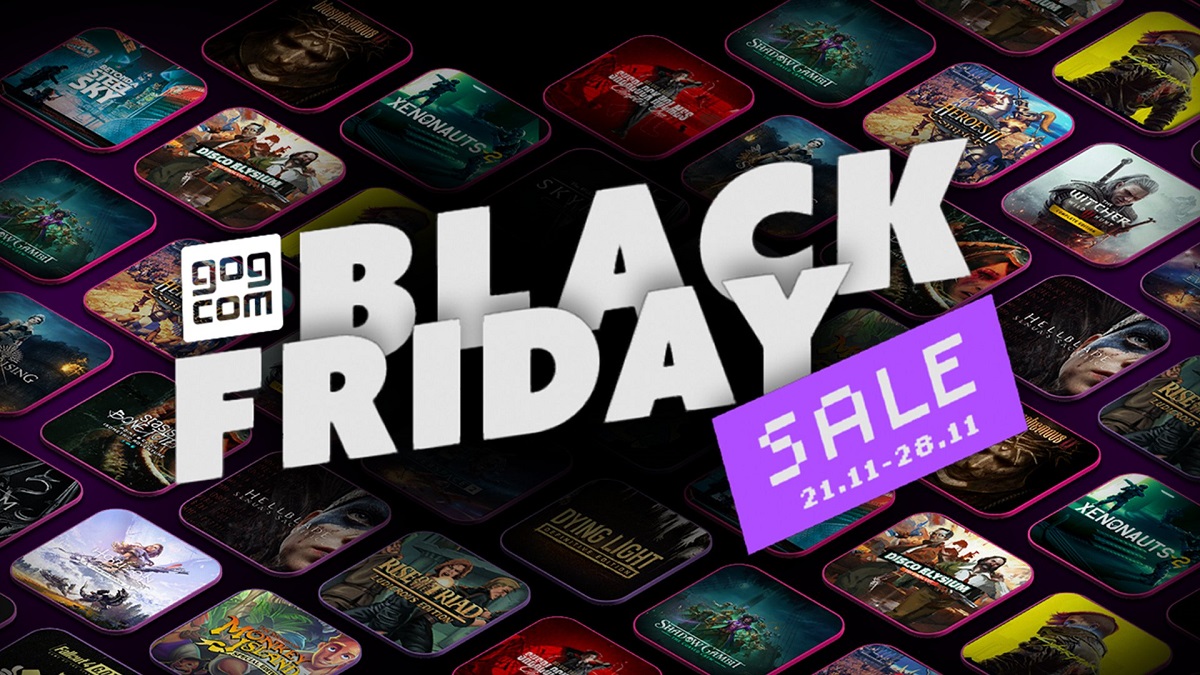 6000 spil med rabatter på op til 95% - Black Friday er startet hos GOG