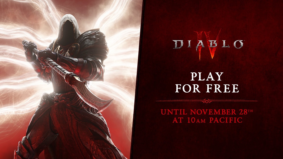 Blizzard tilbyder Steam-brugere en gratis prøveversion af Diablo IV og 40% rabat på spillet
