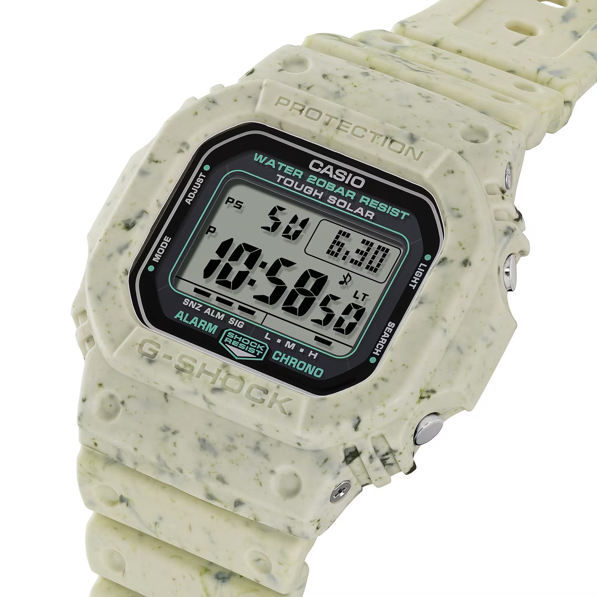 G-Shock G-5600BG-5 med marmor tekstur