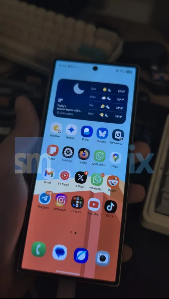 Galaxy Z Fold 6 med et nyt interface
