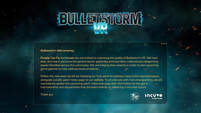 Det er en fiasko: Sony fjernede VR-versionen af skydespillet Bulletstorm fra PS Store-kataloget på grund af spillets dårlige kvalitet.-2